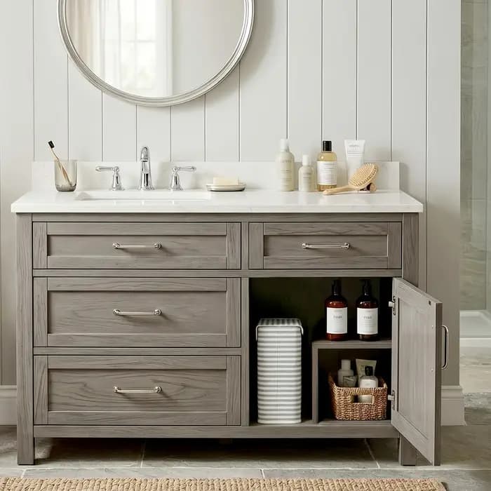 Support de rangement pour papier toilette pour 9 à 12 rouleaux