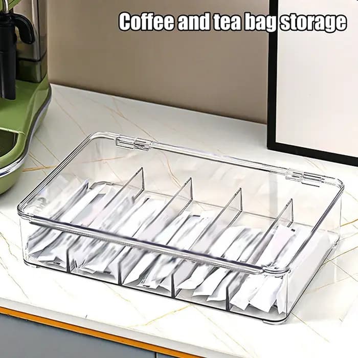 【Boîte de rangement multifonctionnelle transparente pour lunettes