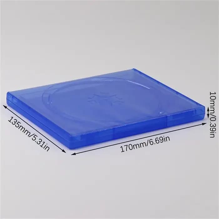 ( ❤️ )1 étui de rangement rigide pour CD/DVD – Boîte de protection pour disques de jeux, disques de