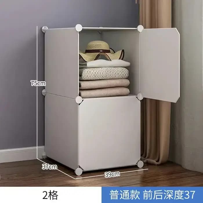 Armoire Portable Modulable pour Chambre à Coucher