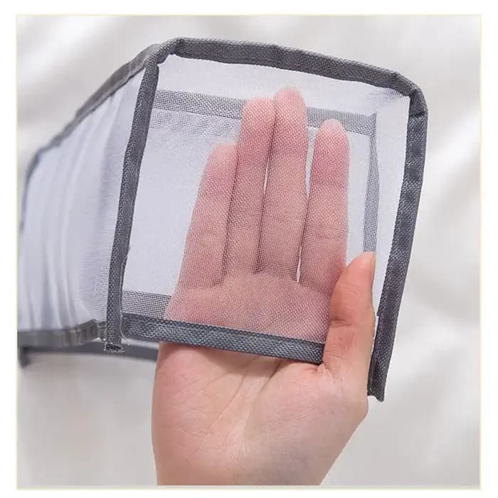 Boîte de rangement pliable en nylon pour sous-vêtements