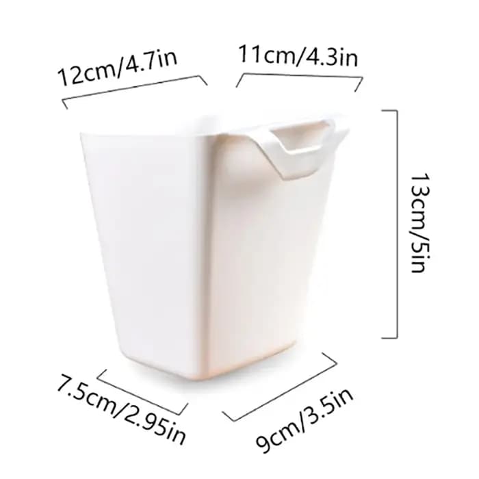 Mir de rangement en plastique pour la cuisine