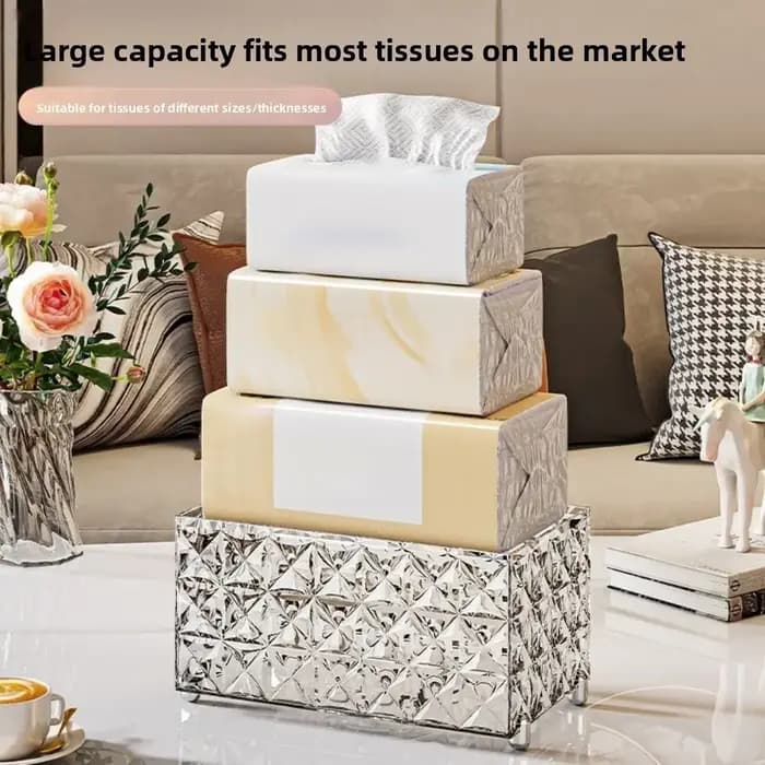 Boîte de rangement pour mouchoirs de style européen