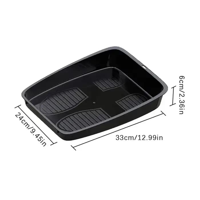 Plateau de rangement de chaussures Portable en plastique