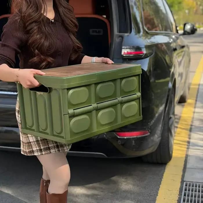 Boîtes de rangement pour coffre de voiture en plastique