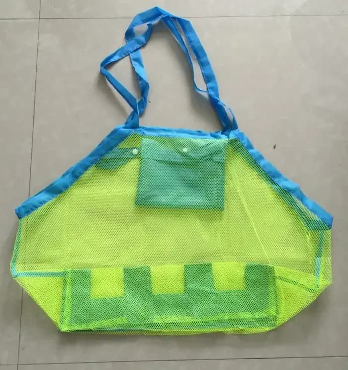 Sac de rangement rapide pour jouets de plage, sac de rangement pour jouets d'extérieur pour enfants,