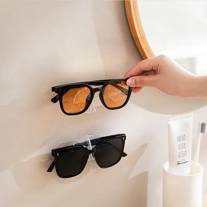 Support mural auto-adhésif pour lunettes