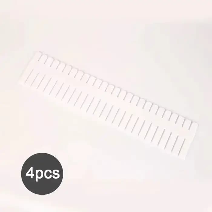 Diviseurs de tiroirs multifonctionnels réglables en plastique pour armoires de rangement domestiques – Vente en gros