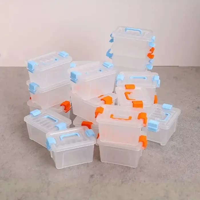 Boîtes de rangement de style mini-valise