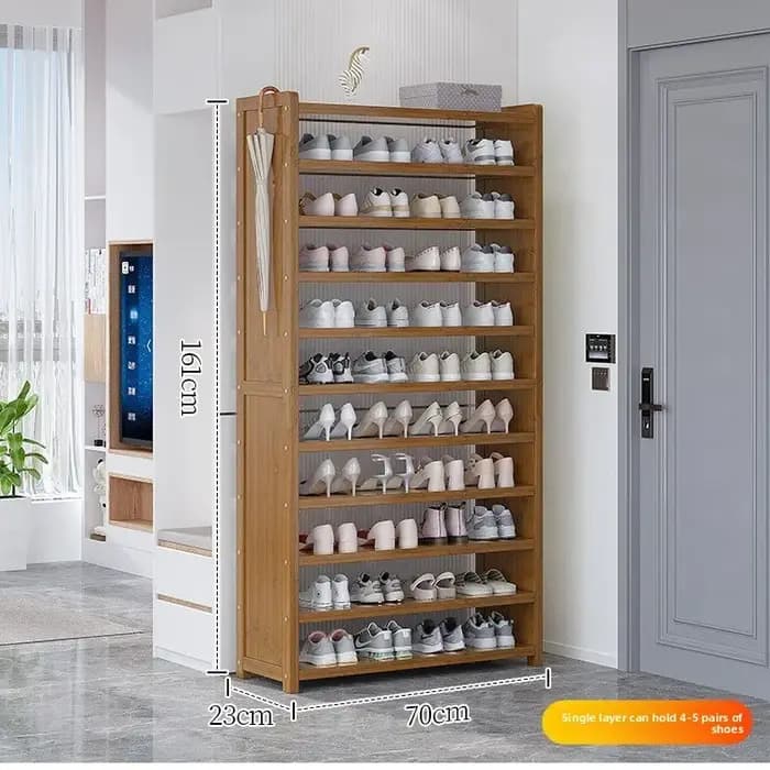 Meubles de maison, porte-chaussures multi-niveaux anti-poussière