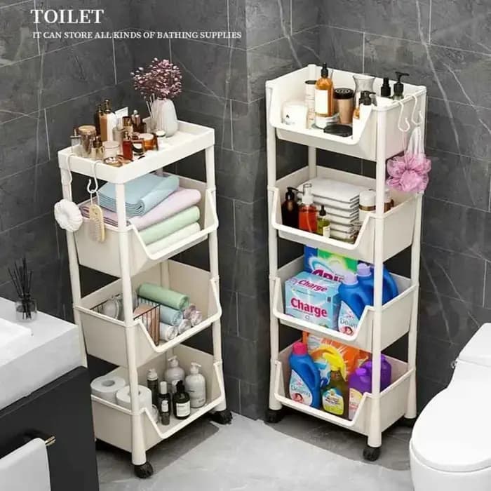 Étagère de rangement à 5 niveaux - Organisateur de jouets pour enfants