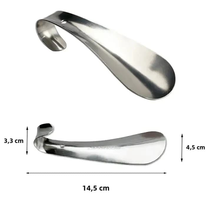 1 pièce Chausse-pied professionnel en acier inoxydable de 14