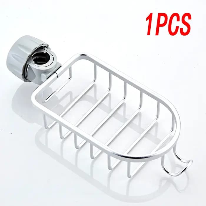 Support de rangement pour robinet de salle de bains