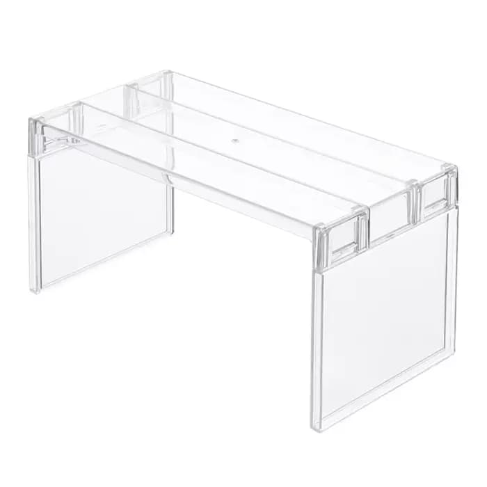 Étagère de rangement transparente pour réfrigérateur