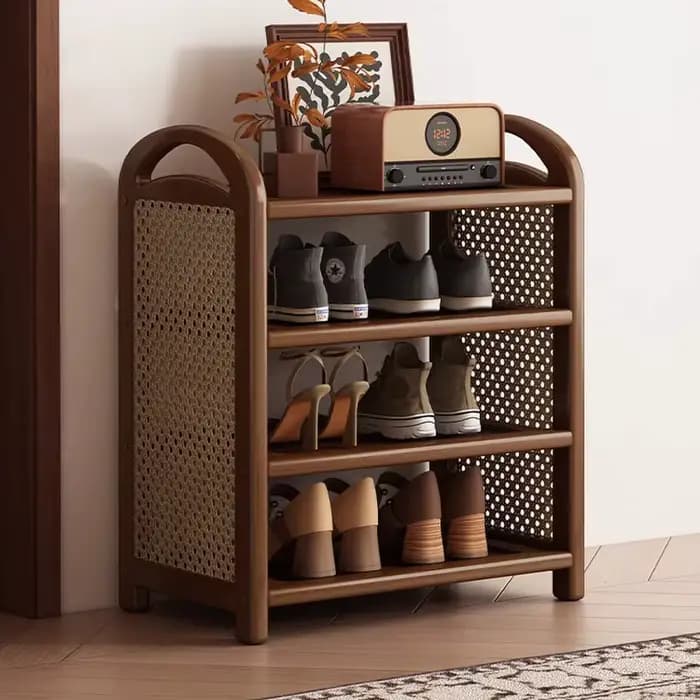 Organiseurs de chaussures pour couloir étroit