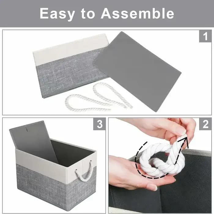 Paniers de rangement pliables avec ULFoy