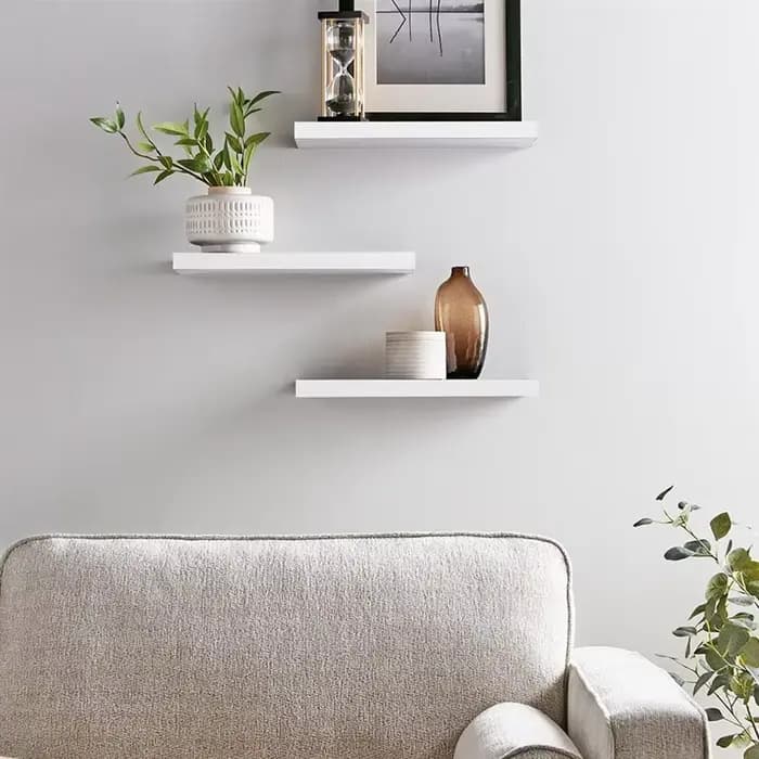 Étagères flottantes souples pour mur