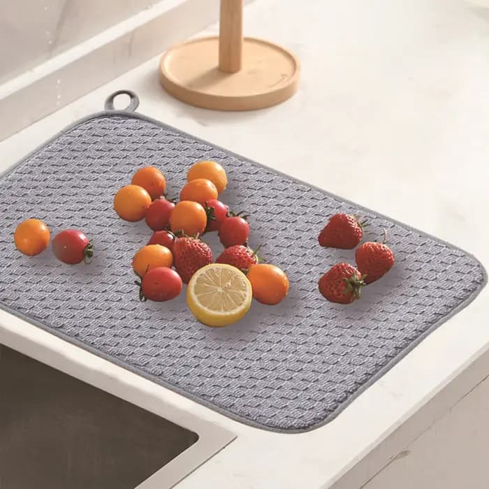 Tapis de séchage de la vaisselle de cuisine