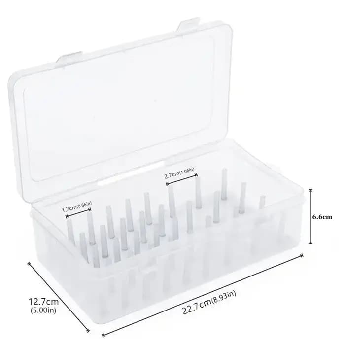 Boîte de rangement pour fil à coudre 42/24 axes, boîte de rangement pour kit de couture, adaptée pou
