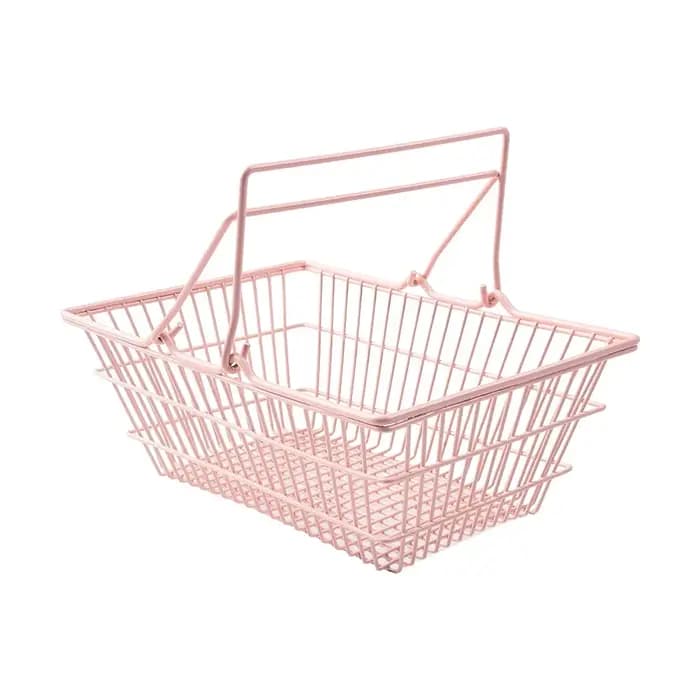 Panier de rangement S/M/L rose grande capacité