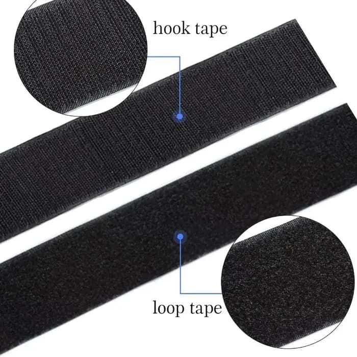 Ruban de fixation auto-adhésif solide, largeur 100mm(4 pouces), autocollant en Nylon à crochet et bo