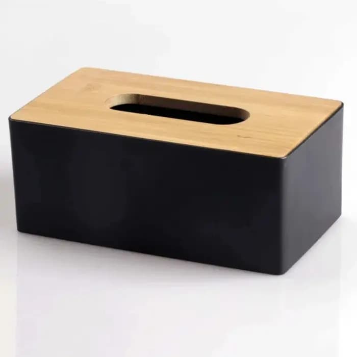 Boîte à mouchoirs en bois épaissie, boîte de rangement pour papier de bureau, porte-serviettes de voiture élégant, distributeur de serviettes, décoration de bureau