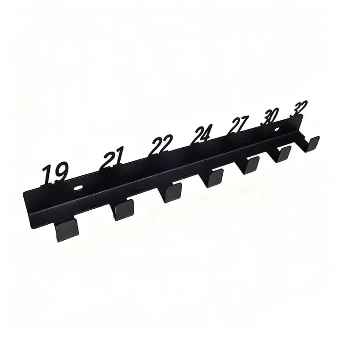 Trieur de clés mural, support organisateur d'outils en métal multi-trous pour l'organisation des out