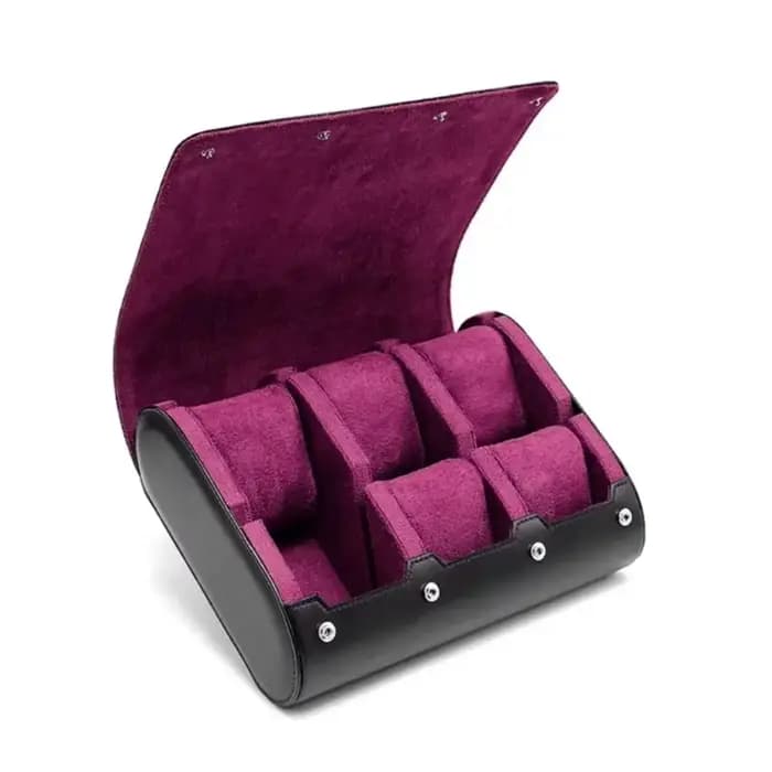 Boîte de présentation de montres en cuir PU