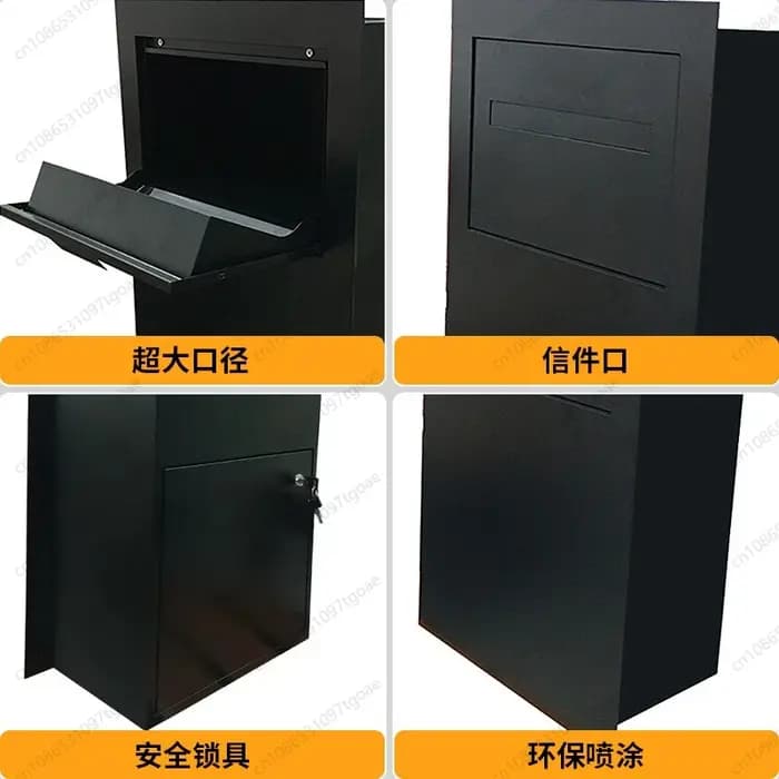 Y Armoire de courrier intégrée extérieure