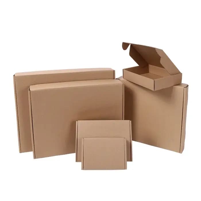 Boîtes en carton 5 pièces 20x20x10cm pour l'affichage au détail et l'emballage promotionnel
