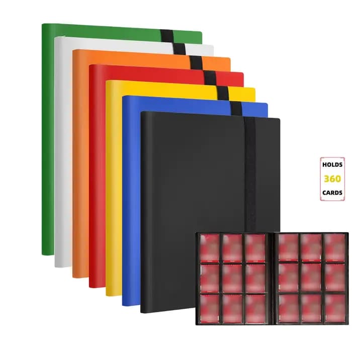Classeur de poche à chargement latéral pour cartes de jeu