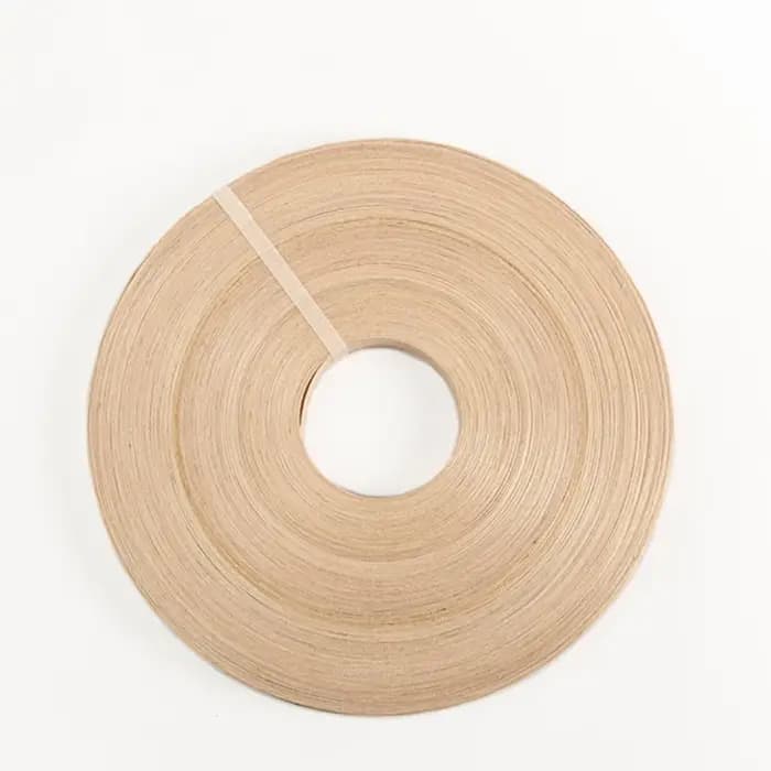 10 mètres/largeur du rouleau: 20mm épaisseur: 0.5mm bande de chant de bouleau blanc naturel feuilles