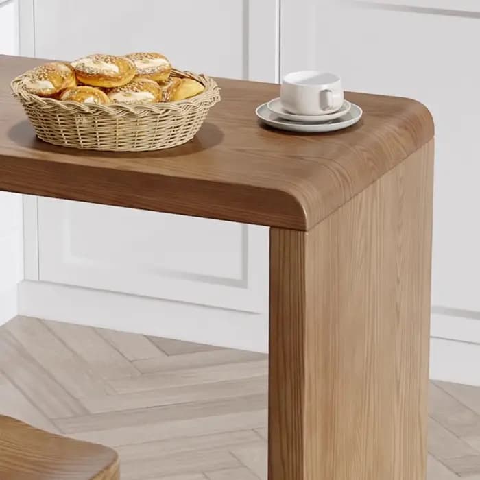 Moderne Wabi Sabi îles De cuisine stockage rustique français élégant