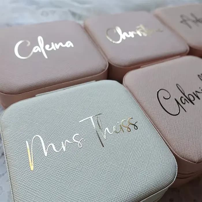 Boîte à bijoux personnalisée pour filles