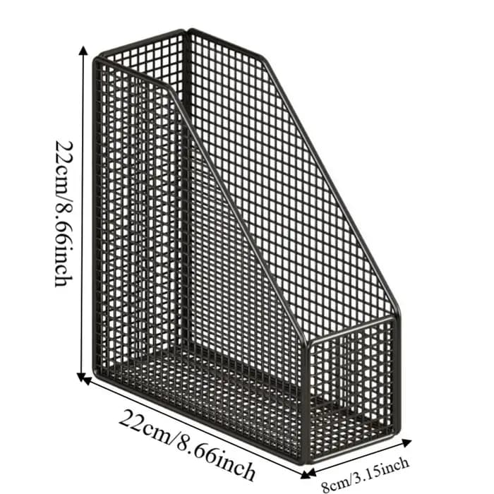 Support de rangement de cuisine peu encombrant en fer respirant
