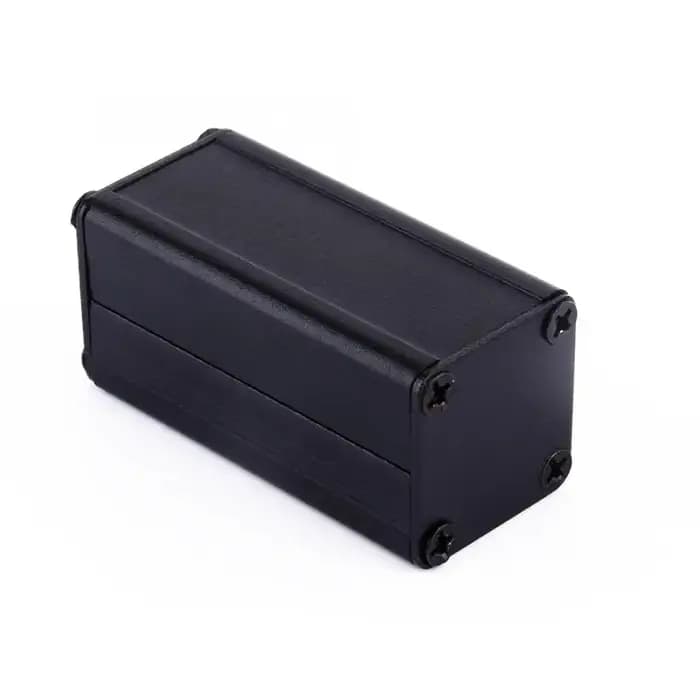 Boîtier de refroidissement électronique PCB en aluminium noir