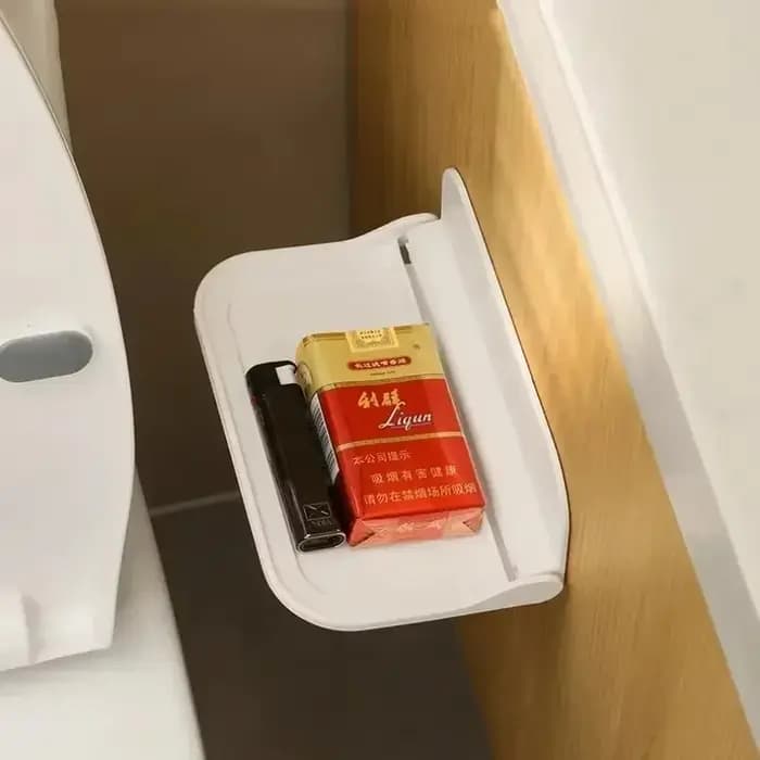 Étagère murale pliable sans poinçon