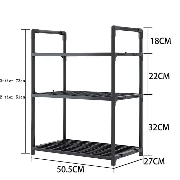Organisateur d'étagères de rangement