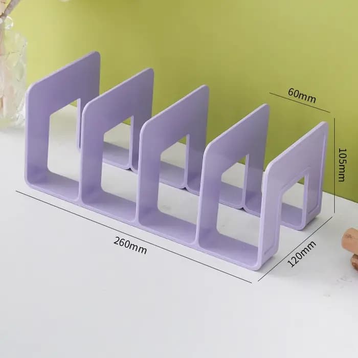 Boîte de rangement empilable pour fichier de bureau