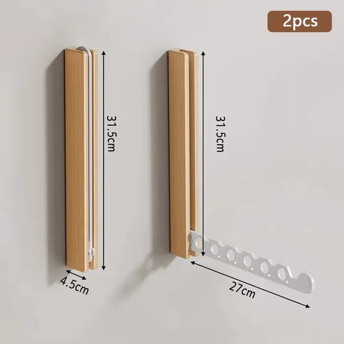 Cintre à vêtements en bois