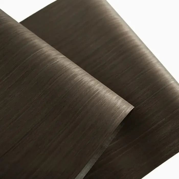 Placage de bois reconstitué en chêne noir 58x250cm