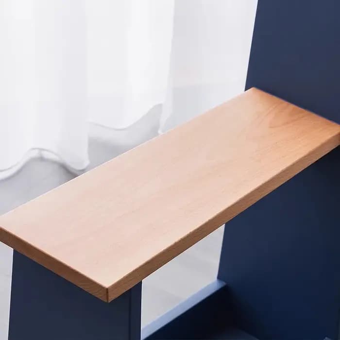 Rangement d'entrée en bois massif, tabouret de port de chaussures