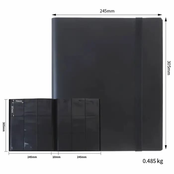 Classeur pour cartes à collectionner 9 pochettes