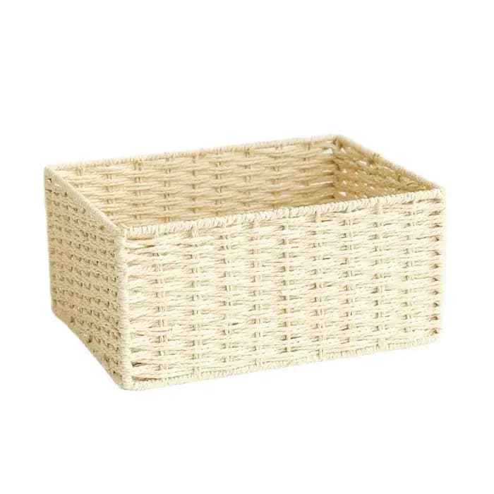 3 pièces/ensemble paniers en osier pour organiser le paquet