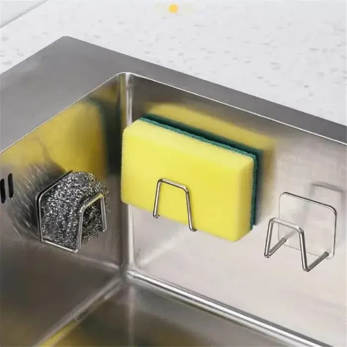 Étagère d'évier de cuisine en acier inoxydable