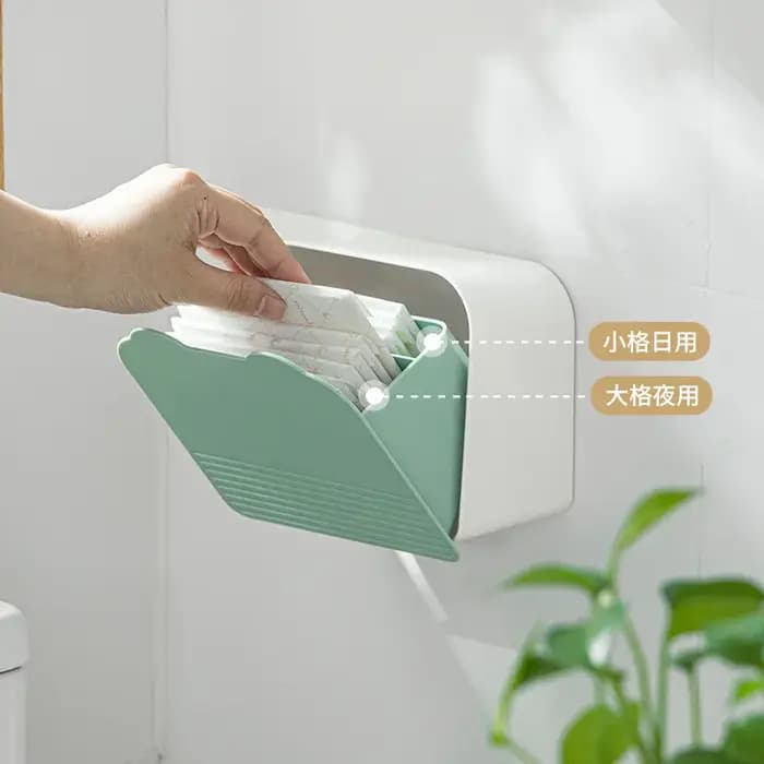 Grande boîte de rangement pour serviettes hygiéniques