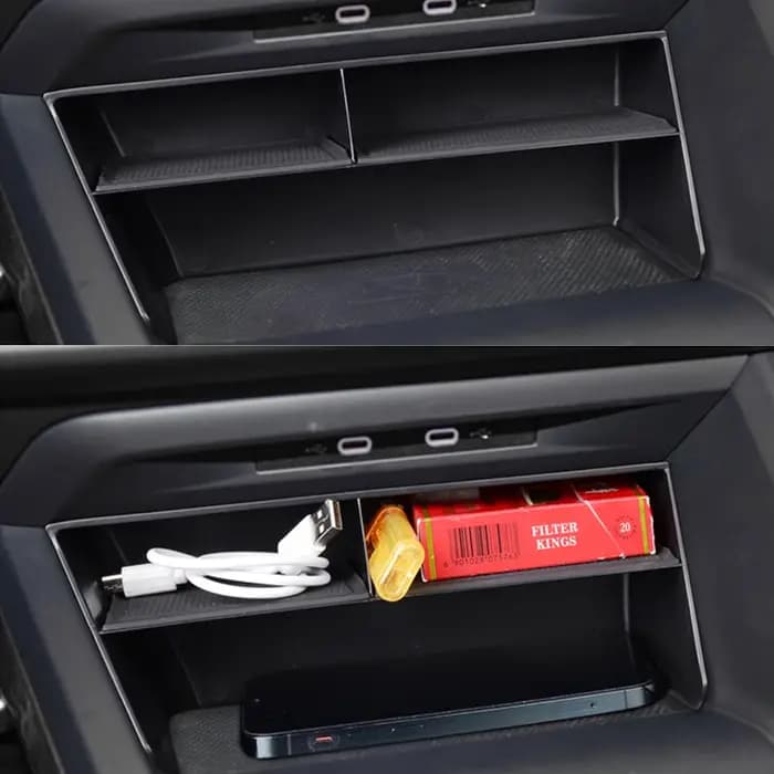Boîte de rangement de Console centrale de voiture