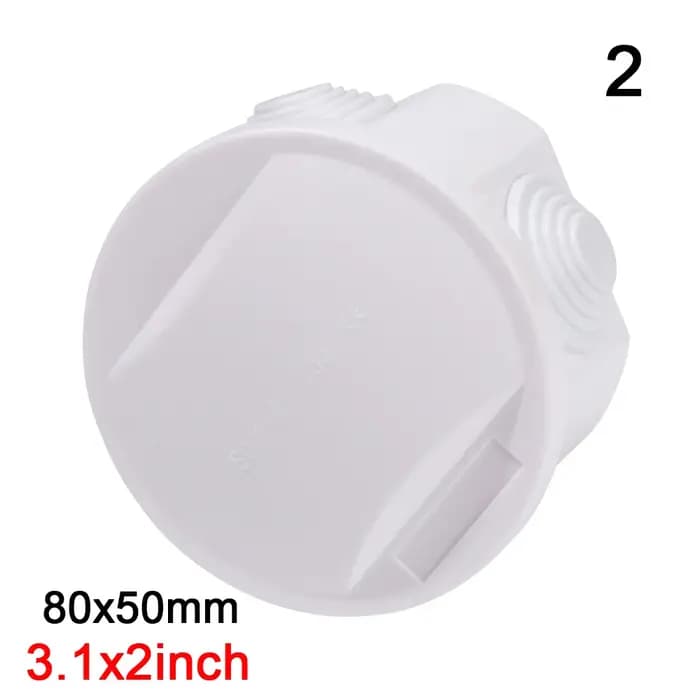 Boîtier d'alimentation étanche en plastique ABS pour bricolage, boîtier de commande électrique, coqu