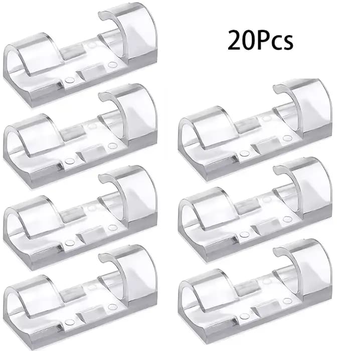 Clips de rangement de câbles pour la gestion des câbles, support de fil et enrouleur de bobine de câ