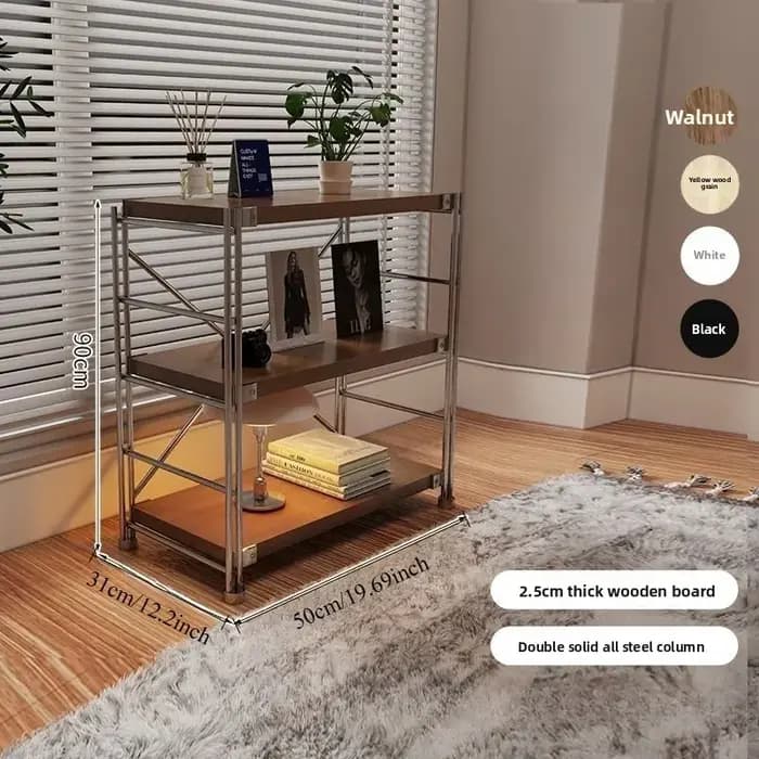 Étagère de rangement multicouche de style japonais